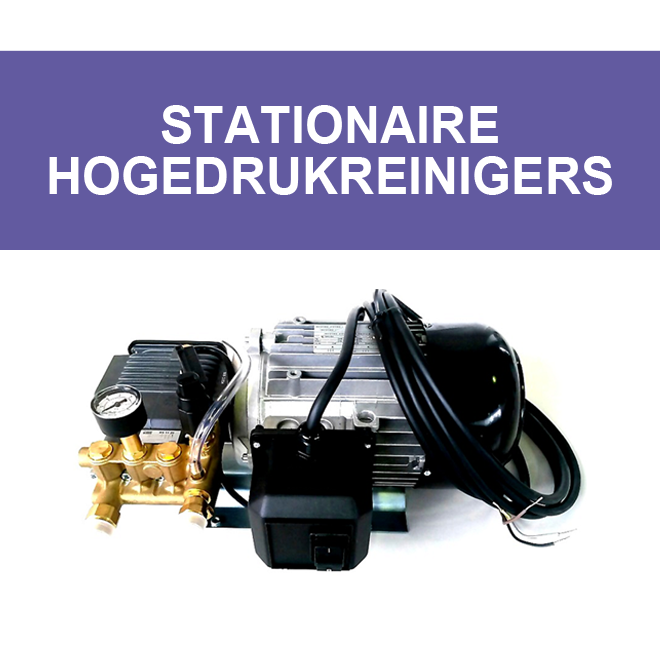 Stationaire hogedrukreinigers