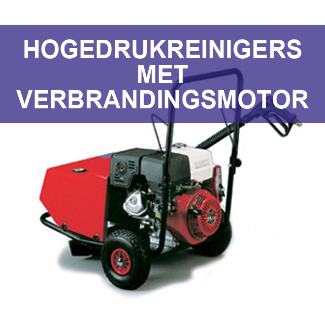 Hogedrukreinigers met verbrandingsmotor