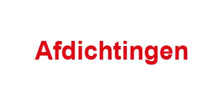 afdichtingen