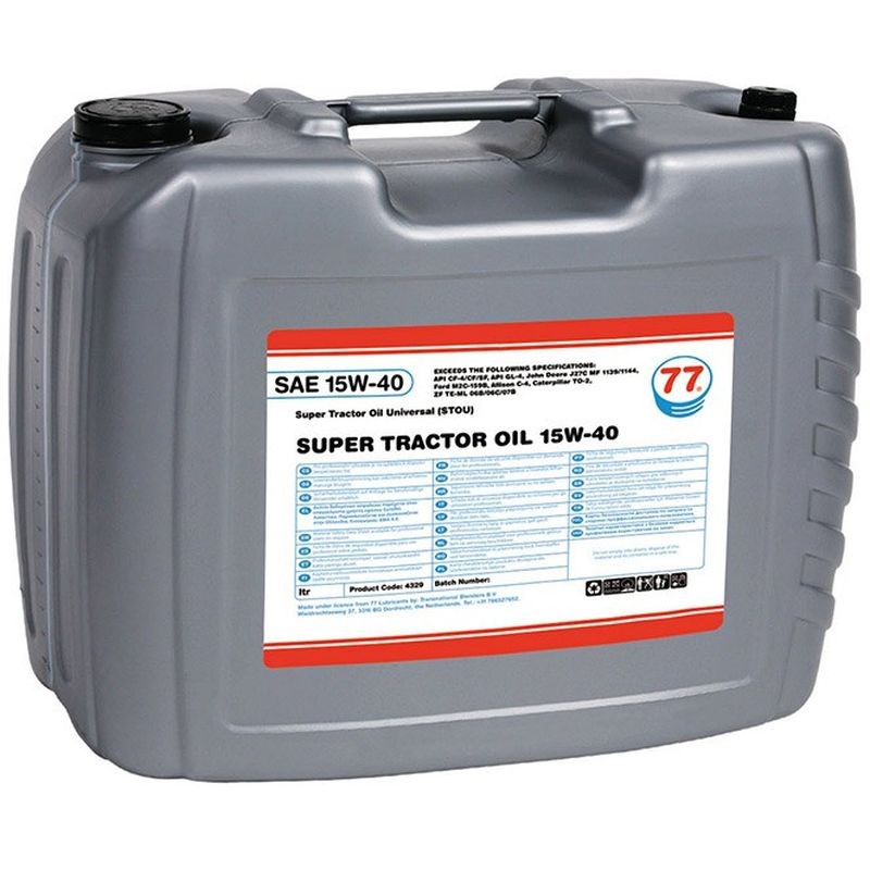 77 lubricants super tractorolie 15w 40