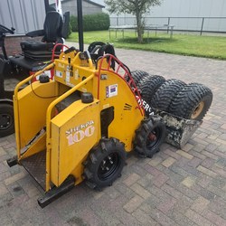 Miniloader - Minishovel van SHERPA 100 Blonk Hydrauliek 7.jpg